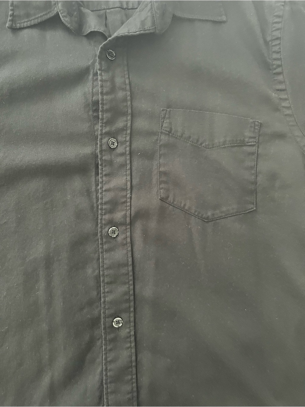 Buck Mason Twill one pocket short sleeve shirt - Picture 4 of 6